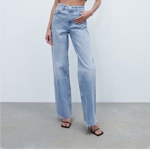 Zara WIDE LEG JEANS Size 29 (8)